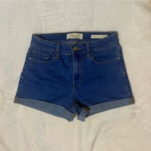 Denim Mini Skirt - Blue
